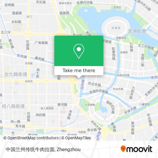 中国兰州传统牛肉拉面 map