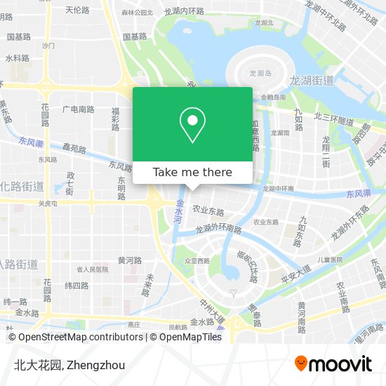 北大花园 map