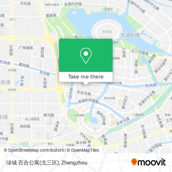 绿城·百合公寓(北三区) map