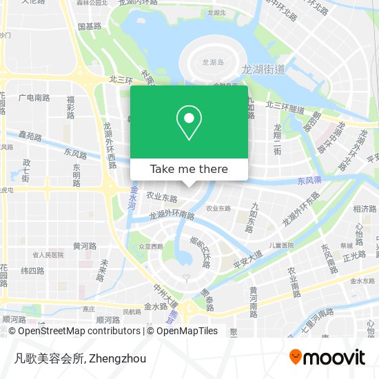 凡歌美容会所 map