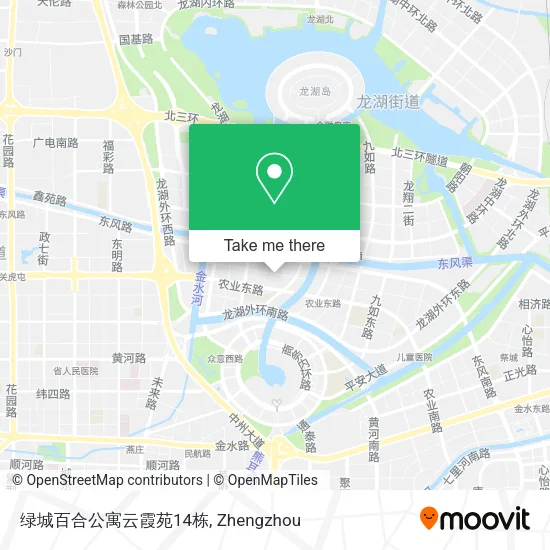绿城百合公寓云霞苑14栋 map