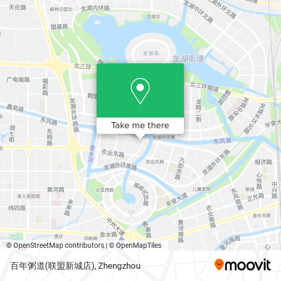 百年粥道(联盟新城店) map