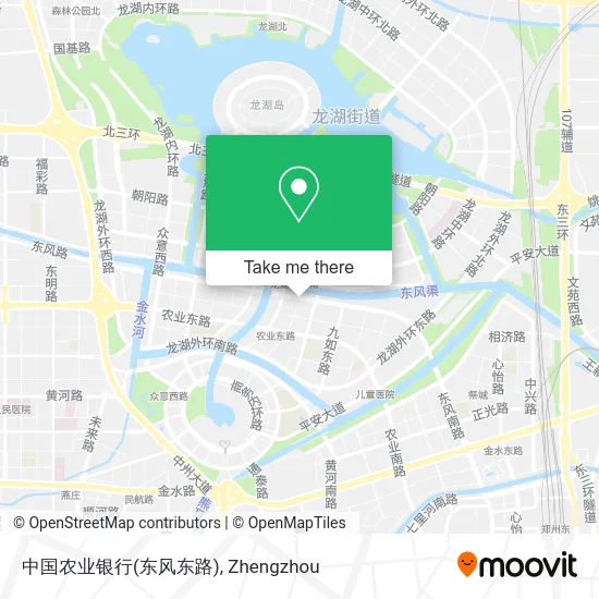 中国农业银行(东风东路) map
