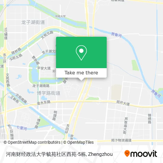 河南财经政法大学毓苑社区西苑-5栋 map