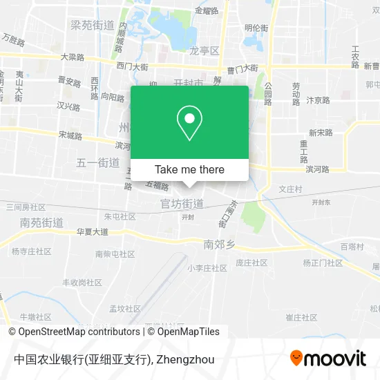 中国农业银行(亚细亚支行) map