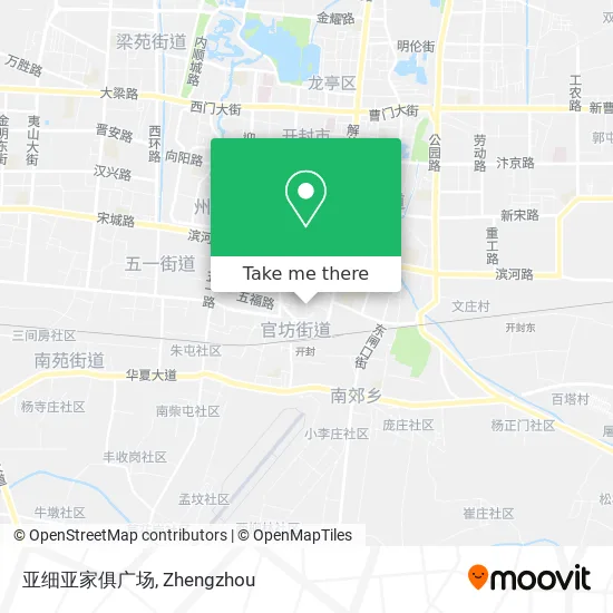 亚细亚家俱广场 map