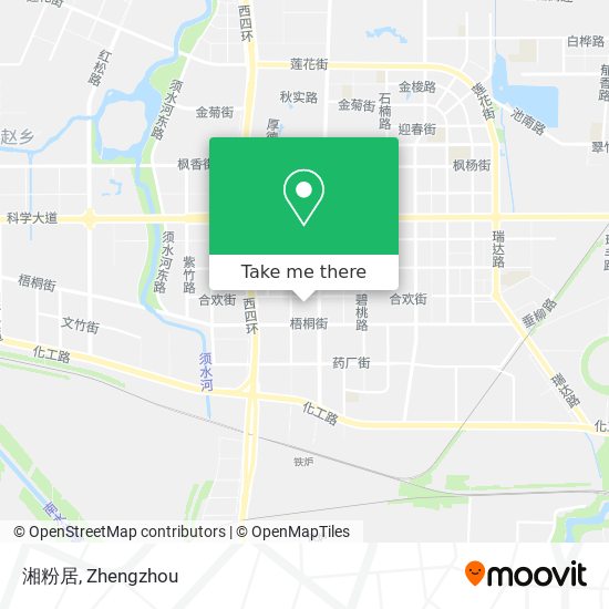 湘粉居 map