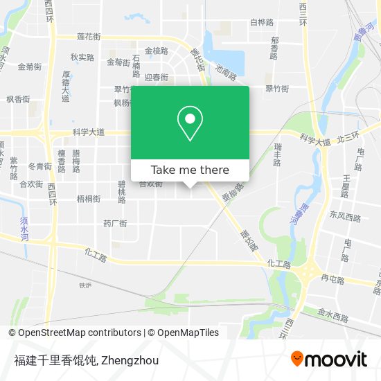福建千里香馄饨 map