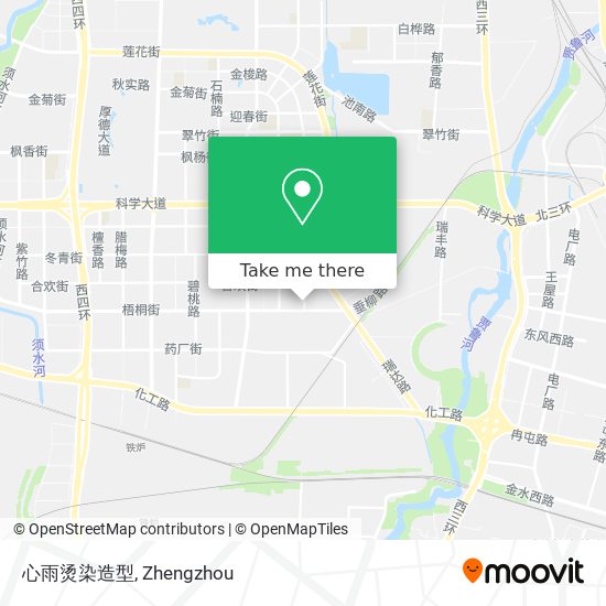 心雨烫染造型 map