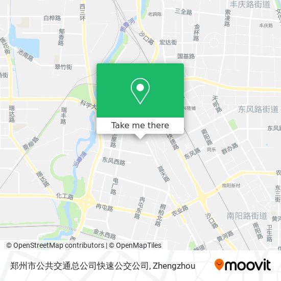 郑州市公共交通总公司快速公交公司 map