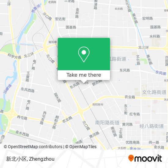 新北小区 map