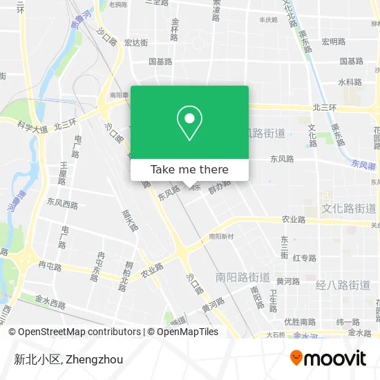 新北小区 map