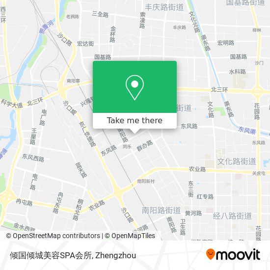 倾国倾城美容SPA会所 map