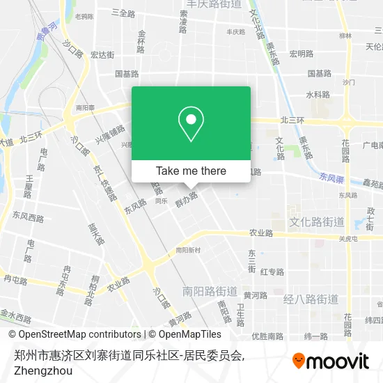 郑州市惠济区刘寨街道同乐社区-居民委员会 map