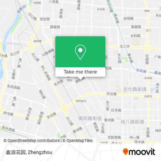 鑫源花园 map