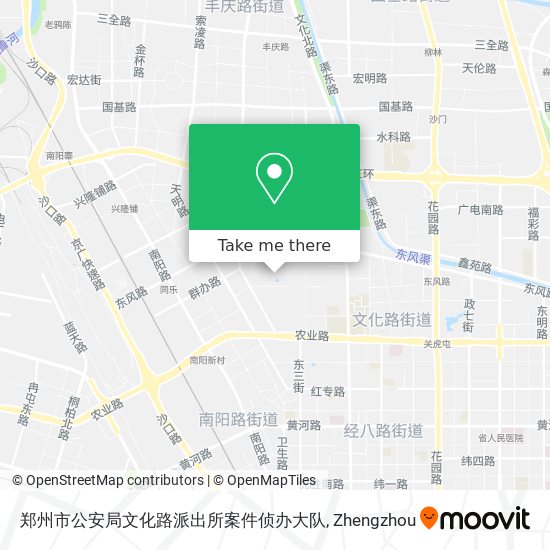 郑州市公安局文化路派出所案件侦办大队 map