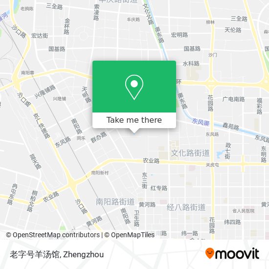 老字号羊汤馆 map