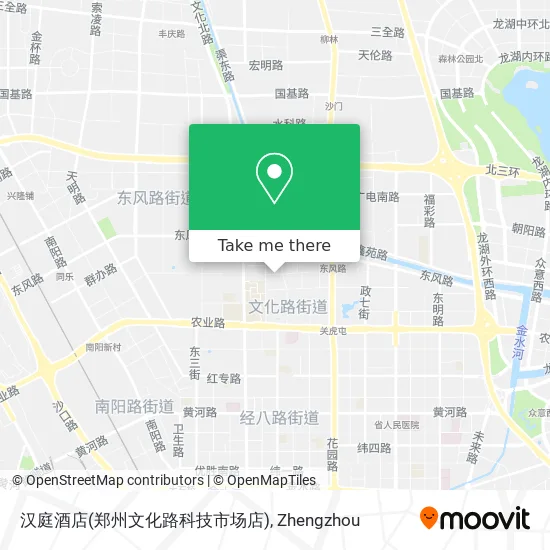 汉庭酒店(郑州文化路科技市场店) map