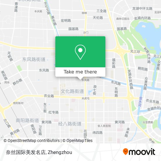 奈丝国际美发名店 map
