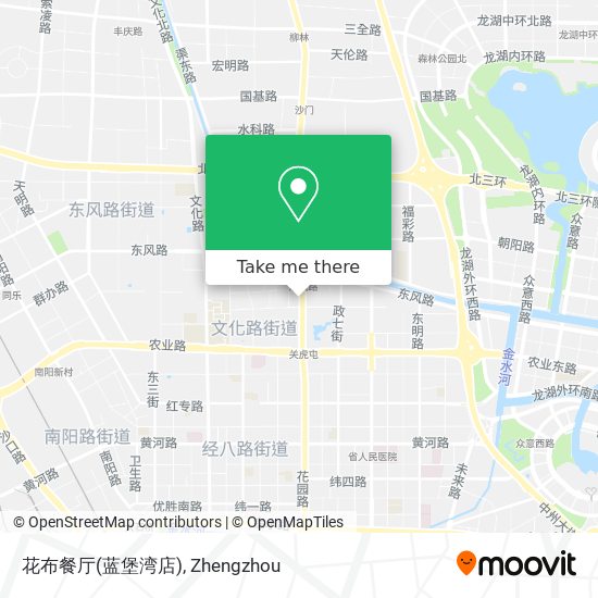花布餐厅(蓝堡湾店) map