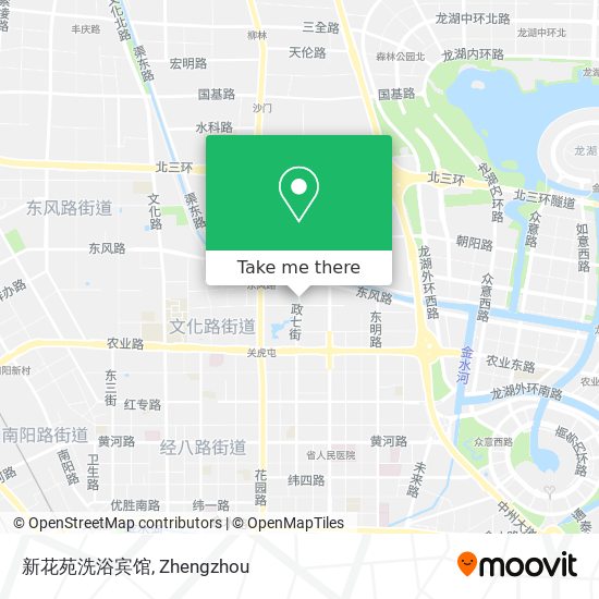 新花苑洗浴宾馆 map