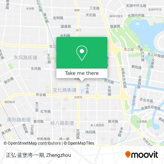 正弘·蓝堡湾-一期 map