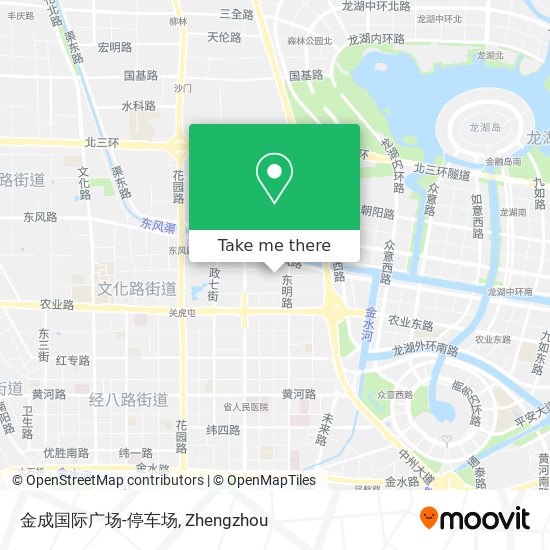 金成国际广场-停车场 map