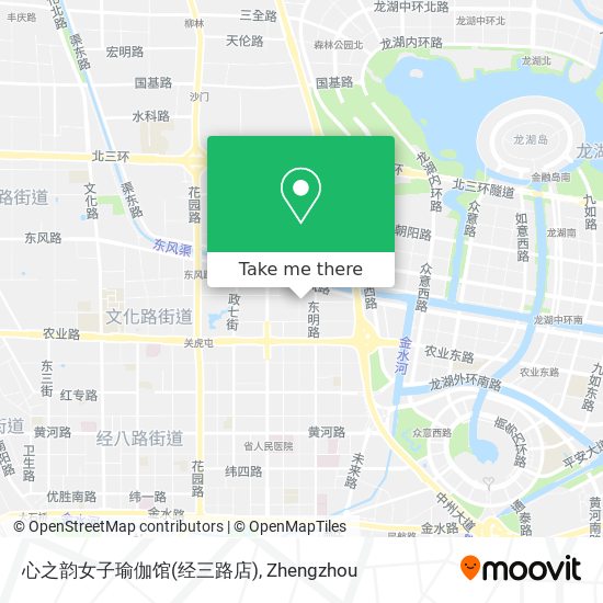 心之韵女子瑜伽馆(经三路店) map