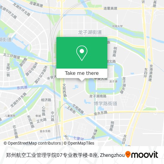 郑州航空工业管理学院07专业教学楼-B座 map