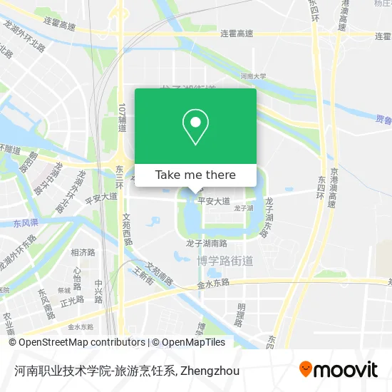 河南职业技术学院-旅游烹饪系 map
