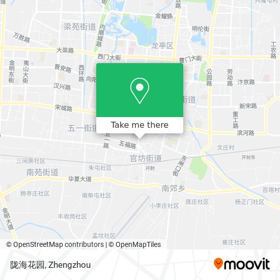 陇海花园 map