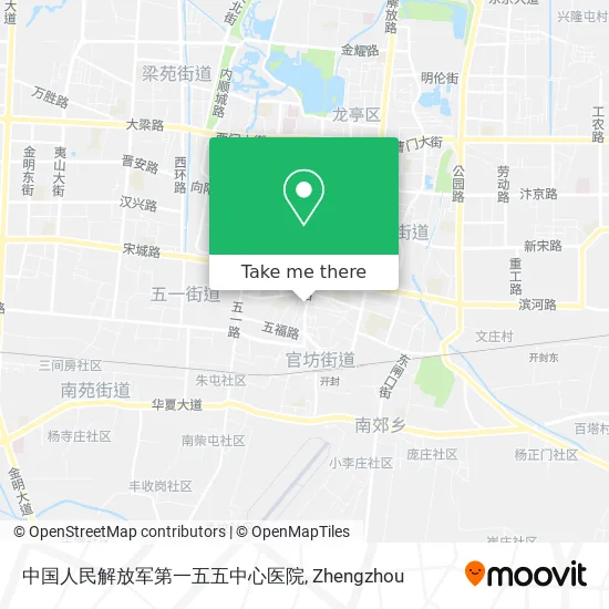 中国人民解放军第一五五中心医院 map