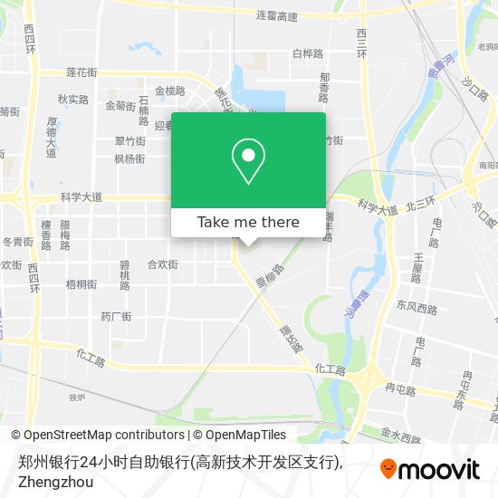 郑州银行24小时自助银行(高新技术开发区支行) map
