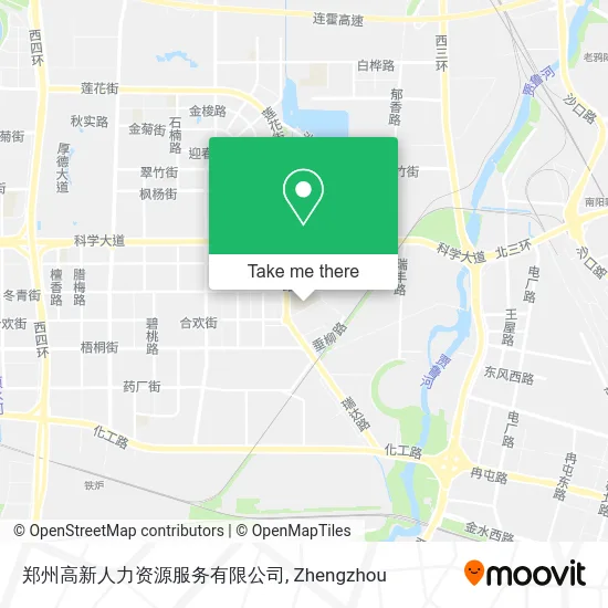 郑州高新人力资源服务有限公司 map