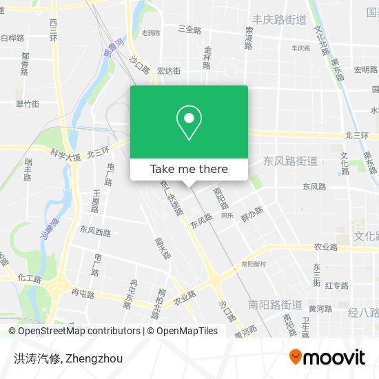 洪涛汽修 map