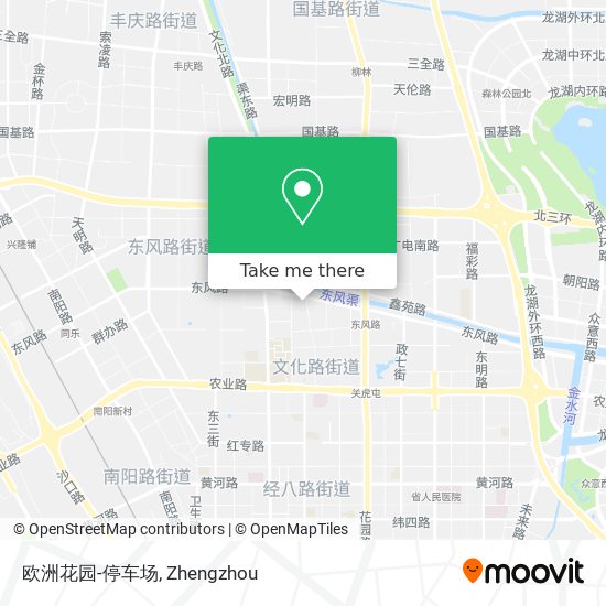 欧洲花园-停车场 map