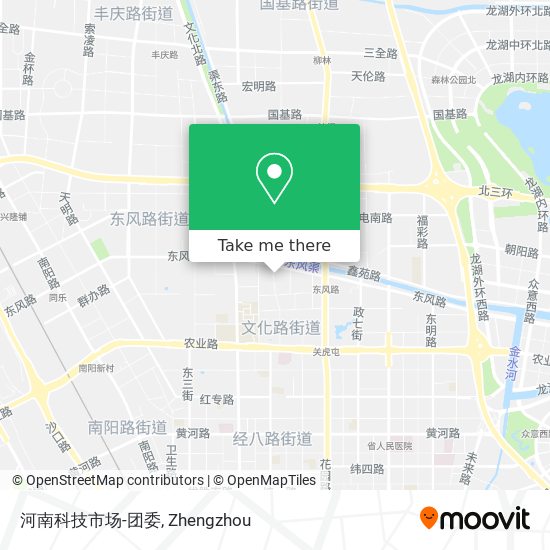 河南科技市场-团委 map