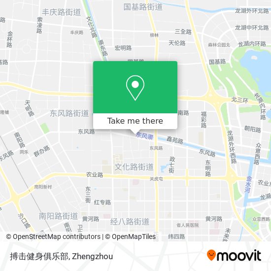 搏击健身俱乐部 map