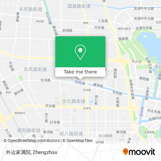 外运家属院 map