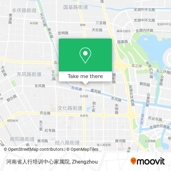河南省人行培训中心家属院 map