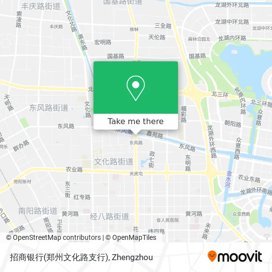 招商银行(郑州文化路支行) map