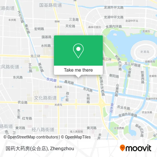 国药大药房(众合店) map