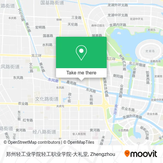郑州轻工业学院轻工职业学院-大礼堂 map