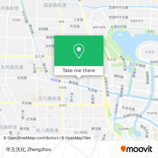华玉洗化 map