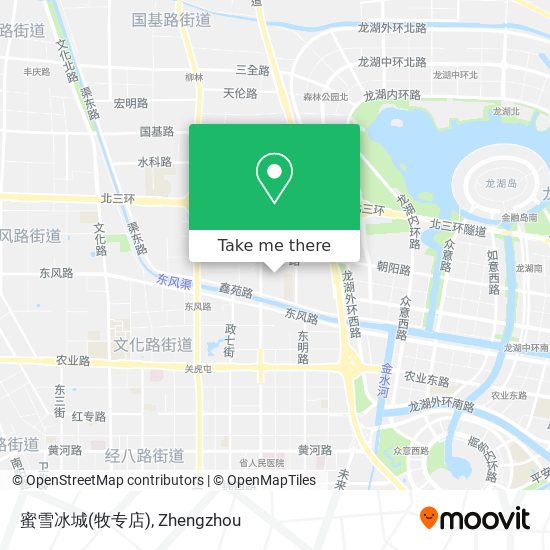 蜜雪冰城(牧专店) map