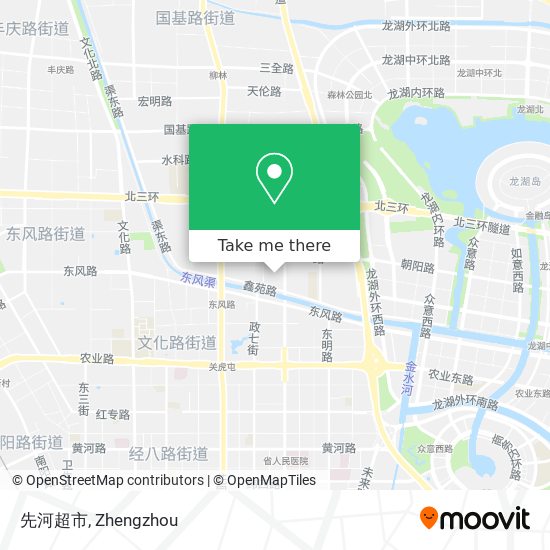 先河超市 map