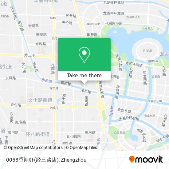 0058香辣虾(经三路店) map