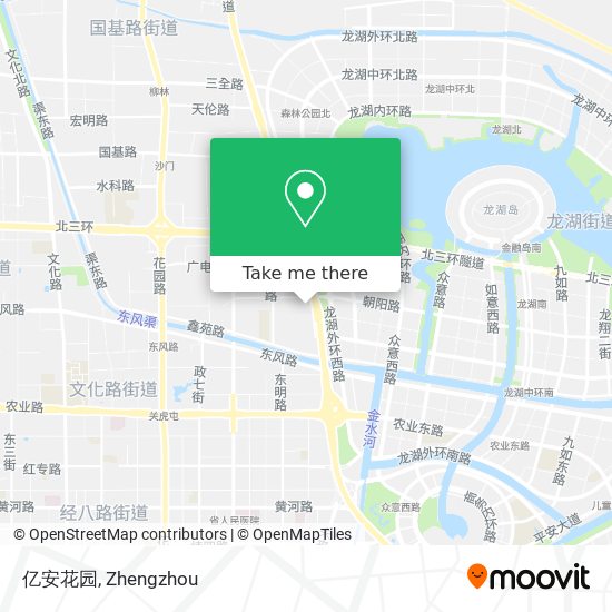 亿安花园 map