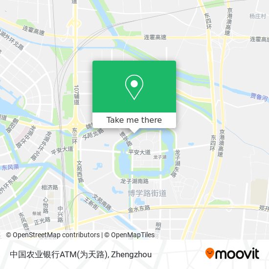 中国农业银行ATM(为天路) map