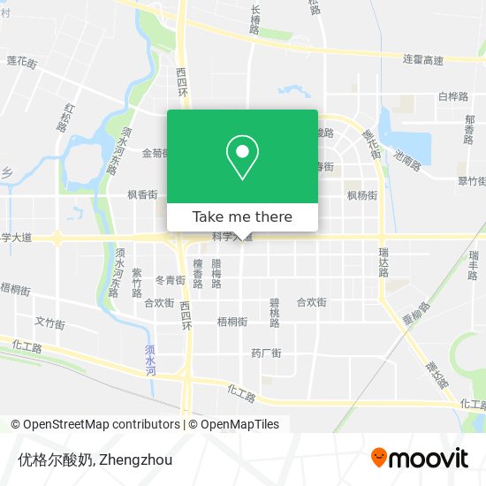 优格尔酸奶 map